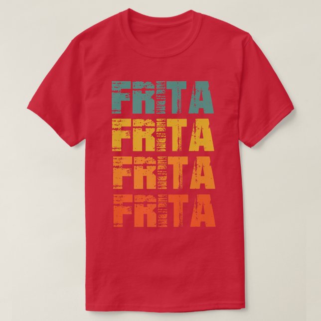 Camiseta Frita cubana word art design favorite cuban foods, (Frente do Design)