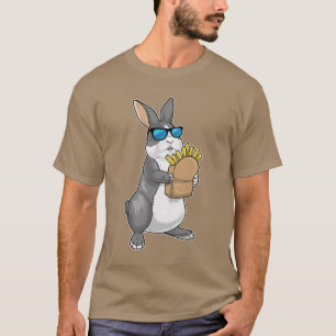 Camiseta Fritas francesas de coelho