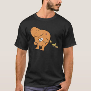 Camiseta Fritas Francesas Engraçadas E Comidas De Batata P