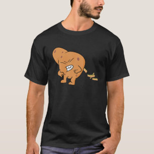 Camiseta Fritas Francesas Engraçadas E Comidas De Batata P