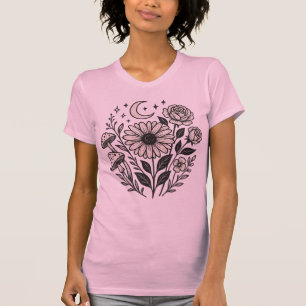 Camiseta Frlower Cluster Women Bella+Canvas Slim-T-Shirt