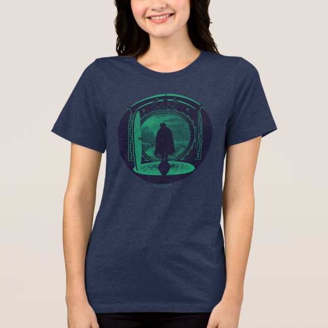 Camiseta FRODO™ Deixando a Silhueta de THE SHIRE™ (Frente)