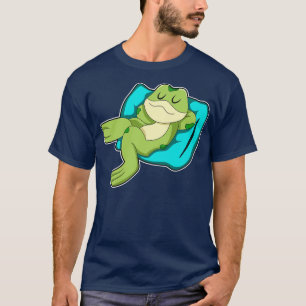 Camiseta Frog at Sleeping with Pillow