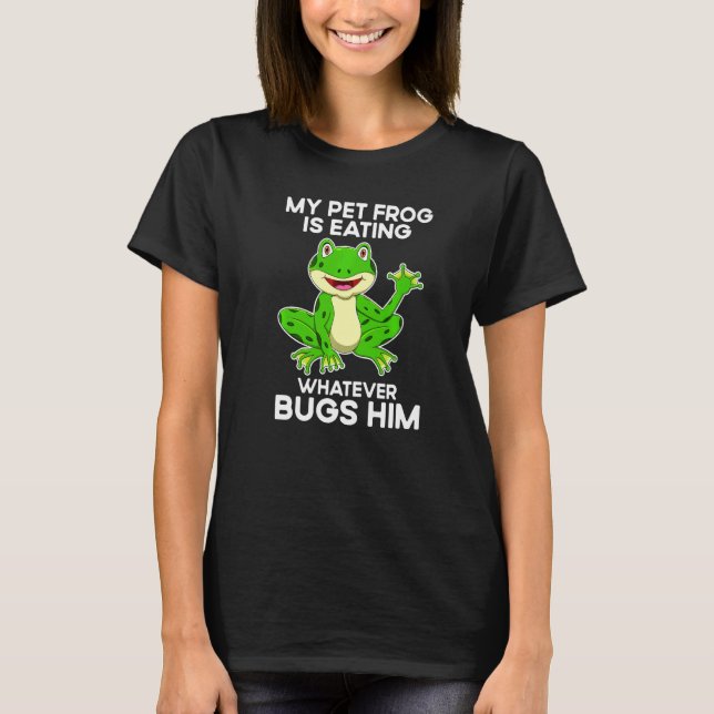 Camiseta Frog Catching ' Toad Hunting For A Bullfrog Hunter (Frente)