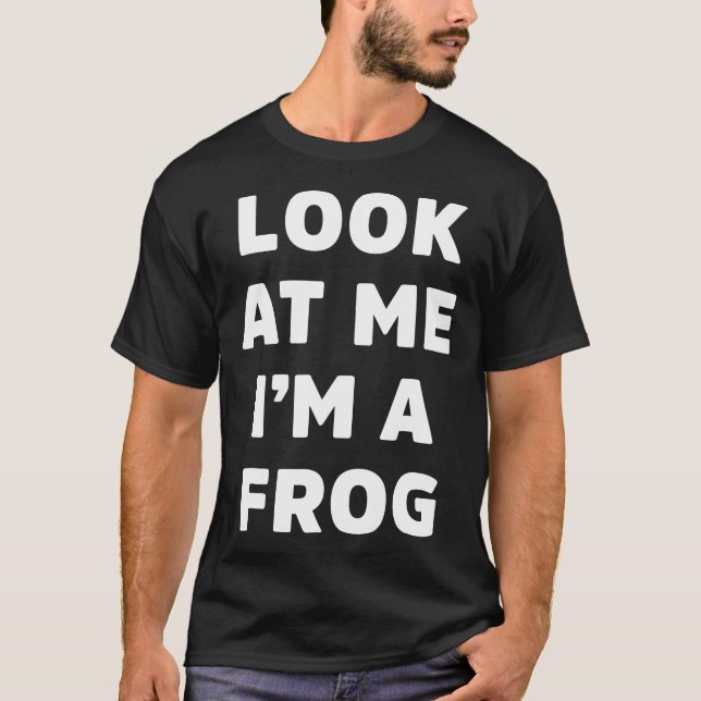 Camiseta Frog Costume For Halloween (Frente)