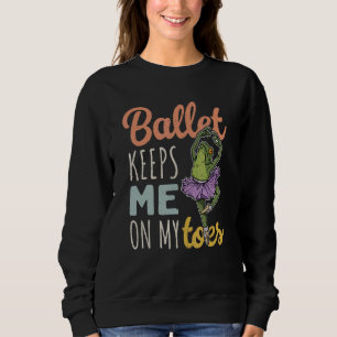 Camiseta Frog Fantasia de Ballet Bailarina Dançarina Roupas