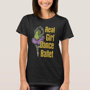 Camiseta Frog Fantasia de Ballet Dançarina Bailarina