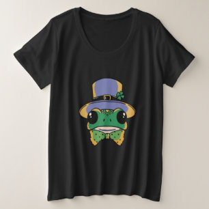 Camiseta Frog Fantasia Dia de São Patrício