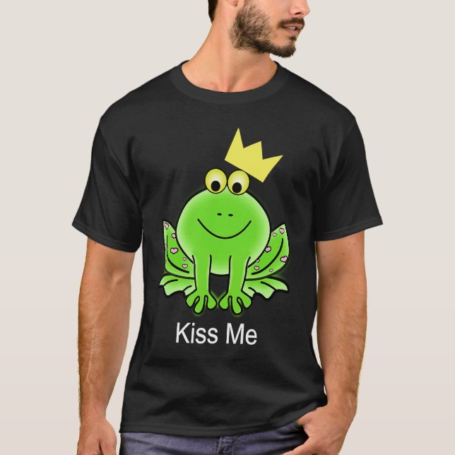 Camiseta Frog Kiss Me (Frente)