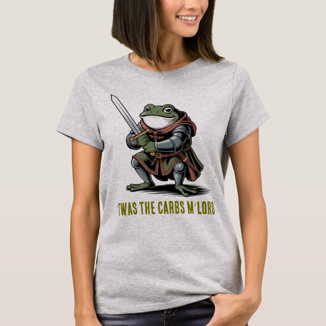 Camiseta Frog Knight ’Twas the Carbs (Frente)