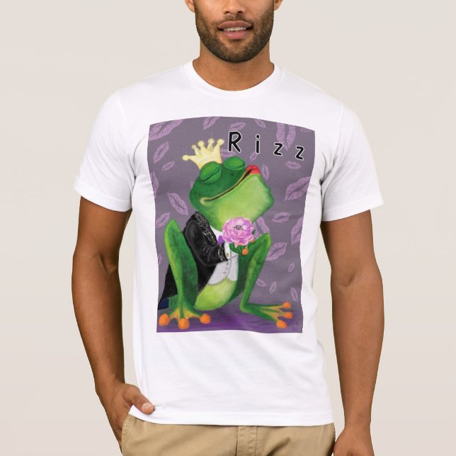 Camiseta Frog Prince Rizz (Frente)