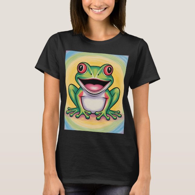 Camiseta Frog’s Gentle Smile (Frente)