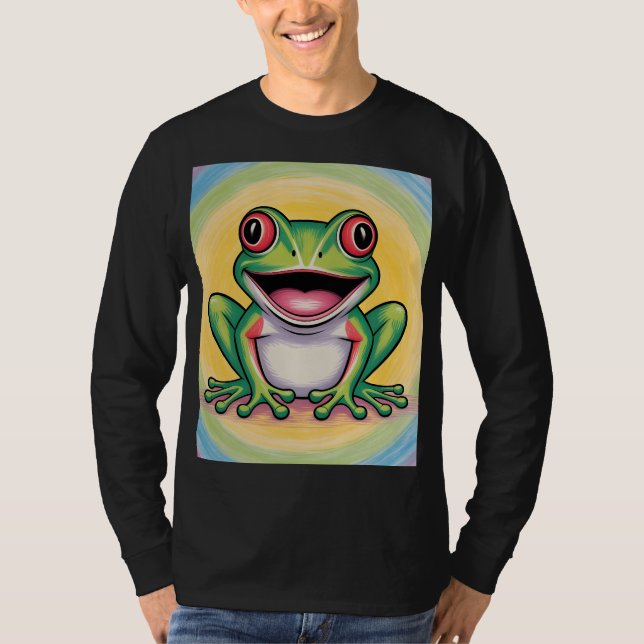 Camiseta Frog’s Gentle Smile (Frente)