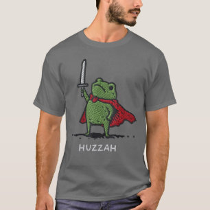 Camiseta Frognight Cavaleiro Sagrado Espada Engraçada Citaç
