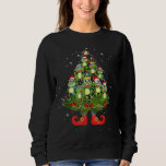 Camiseta Frogs Christmas Tree Lights Funny Santa Hat Lover<br><div class="desc">Frogs Christmas Tree Lights Funny Santa Hat Lover</div>