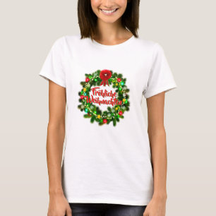 Camiseta Frohe Weihnachten Natal