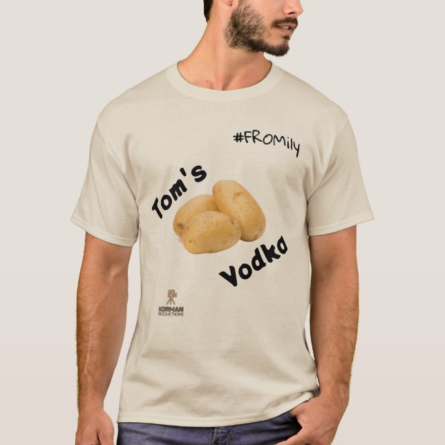 Camiseta #FROMily from Fandom Korman Productions TOM (Frente)