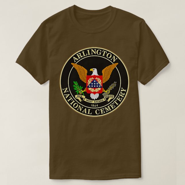 Camiseta Front Back Arlington National Cemetery (Frente do Design)
