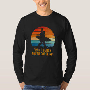 Camiseta Front Beach South Carolina Sasquatch Souvenir