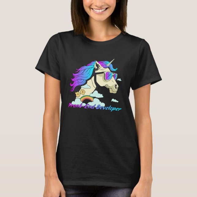 Camiseta Front End Developer Unicorn Front End Developer We (Frente)