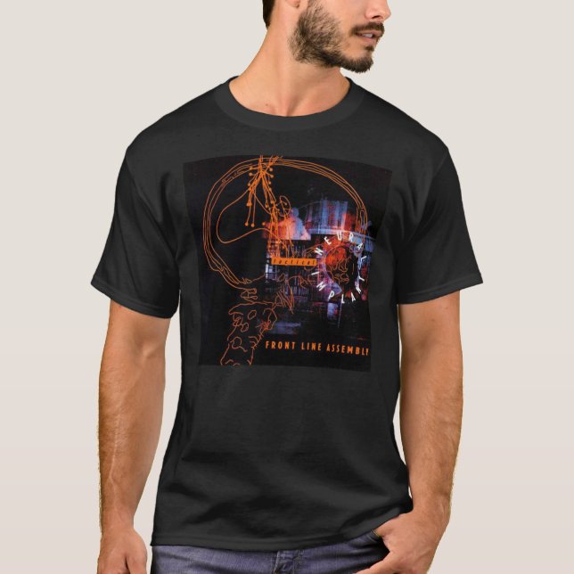 Camiseta FRONT LINE ASSEMBLY MUSIC ARTWORK Essential T-Shir (Frente)