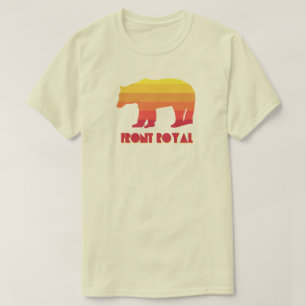 Camiseta Front Royal Virginia Rainbow Bear
