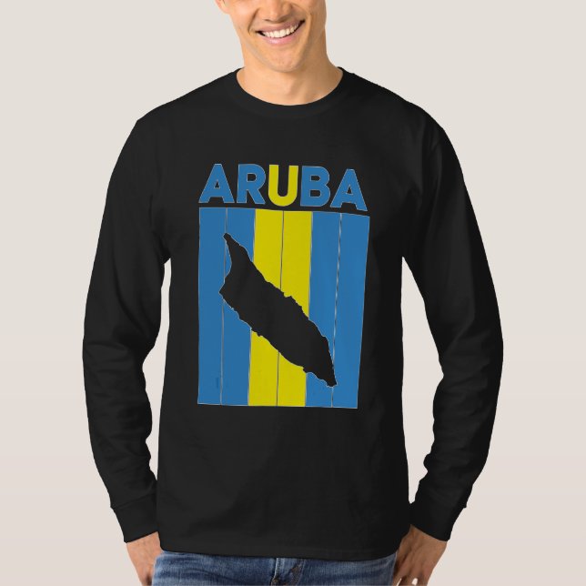 Camiseta Fronteiras do País Aruba (Frente)