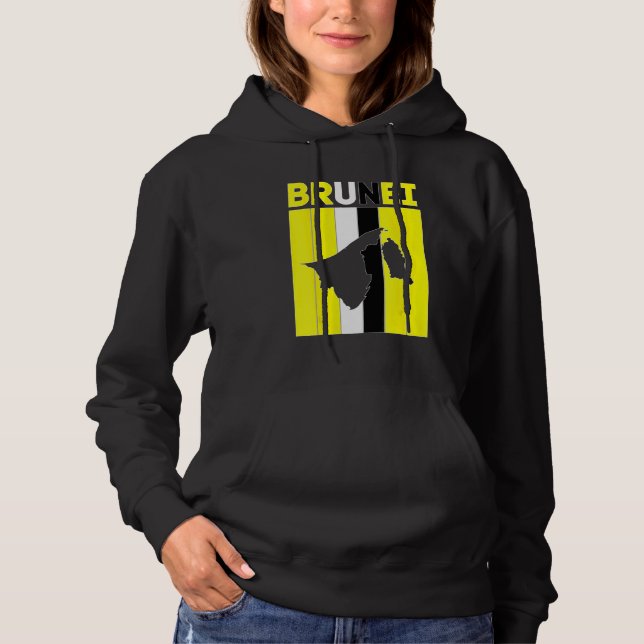 Camiseta Fronteiras do País Brunei (Frente)