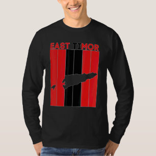 Camiseta Fronteiras do País de Timor-Leste