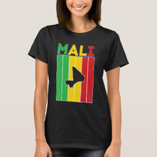 Camiseta Fronteiras do País do Mali