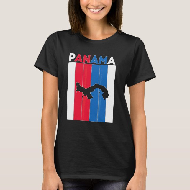 Camiseta Fronteiras do País Panamá (Frente)