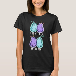 Camiseta Fronteria Bacteria Funny Biology Pun Dark BG