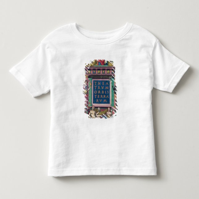 Camiseta Frontispício, ó edição 'Theatrun Orbis (Frente)