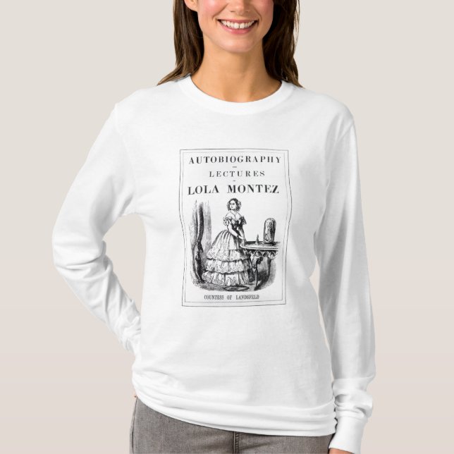 Camiseta Frontispiece 'à autobiografia (Frente)