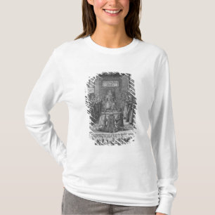 Camiseta Frontispiece ao "Vox Regis" por Thomas Scott