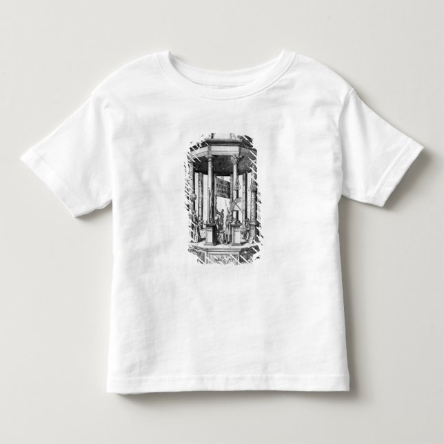 Camiseta Frontispiece 'as mesas de Rudolphine (Frente)