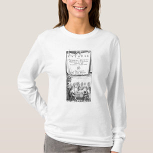 Camiseta Frontispiece, 'o Utopia de Thomas More