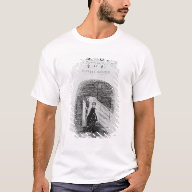 Camiseta Frontispiece "pouco Dorrit" por Charles (Frente)