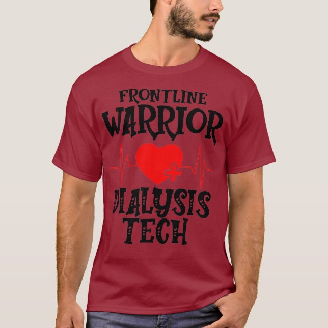 Camiseta Frontline Warrior Dialise Tech (Frente)