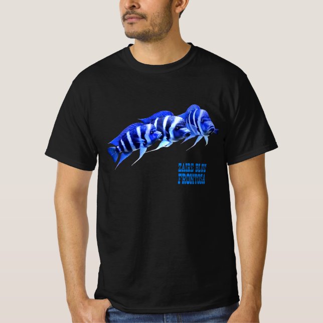 CAMISETA FRONTSA AZUL - FRONTOSA CICHLID (Frente)