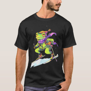 Camiseta Frosch Skier Skier Ski Winter Snow