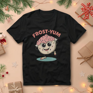 Camiseta Frost-yum - Biscoito de Natal engraçado