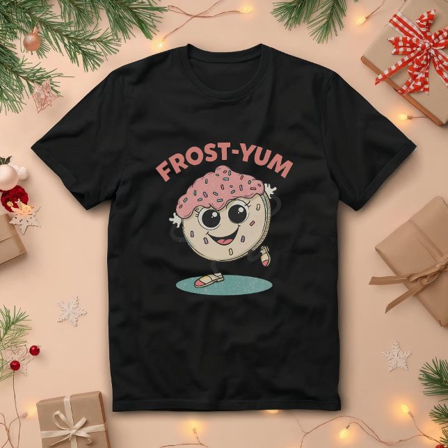 Camiseta Frost-yum - Biscoito de Natal engraçado (Criador carregado)
