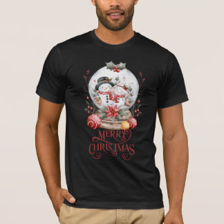 Camiseta Frosted Morning Merry Christmas