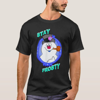 Camiseta Frosty, O Neve, Fica Congelado