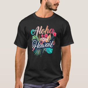 Camiseta Frota Havaiana Aloha Frota Luau Festa Por Férias