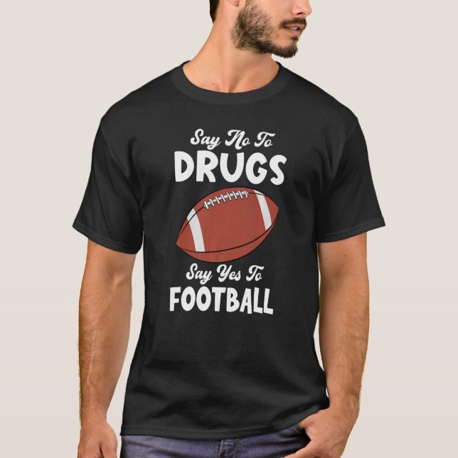 Camiseta Frota Vermelha Diz "Não" À Droga Dizem "Sim" À Peg (Frente)