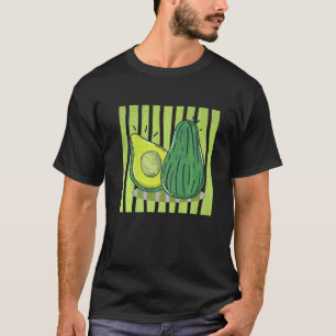 Camiseta Frouxo Traje de Halloween Vegano de Abacate Mascul