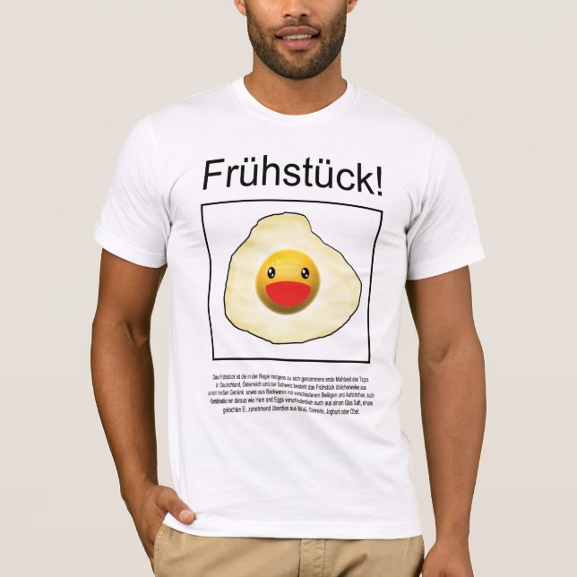 Camiseta Frühstück! (Frente)