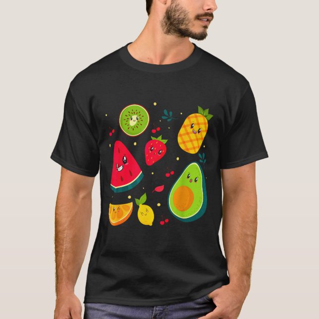 Camiseta Fruit Costume Sweet Tea Fruit Salad Men Women Coup (Frente)